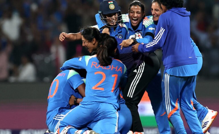 India Women Create History with Record 340-Run Chase to Enter World Cup Final