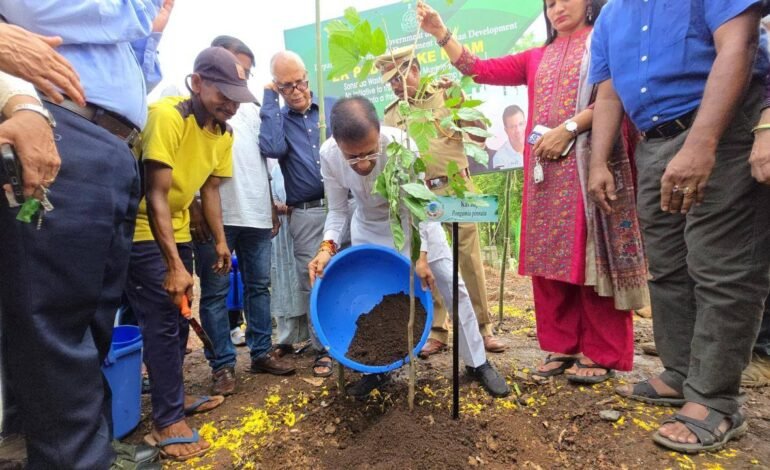 Goa Surpasses 6 Lakh Tree Plantation Milestone Under Vishwajit Rane’s Green Vision