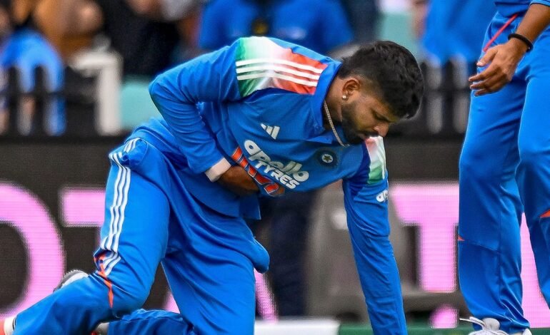 Shreyas Iyer Stable After Concussion During 3rd ODI vs Australia
