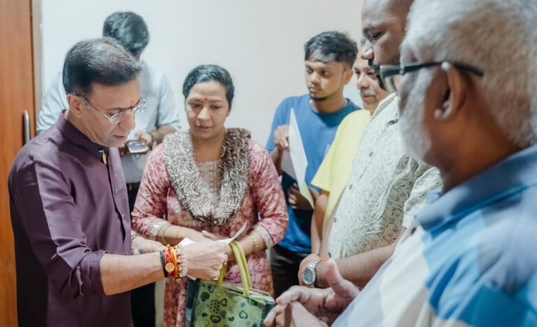 Vishwajit Rane Strengthens Housing Assistance Awareness for Low-Income Families in Goa