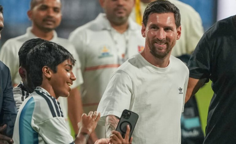 Lionel Messi GOAT India Tour: Event at Purana Qila, Delhi