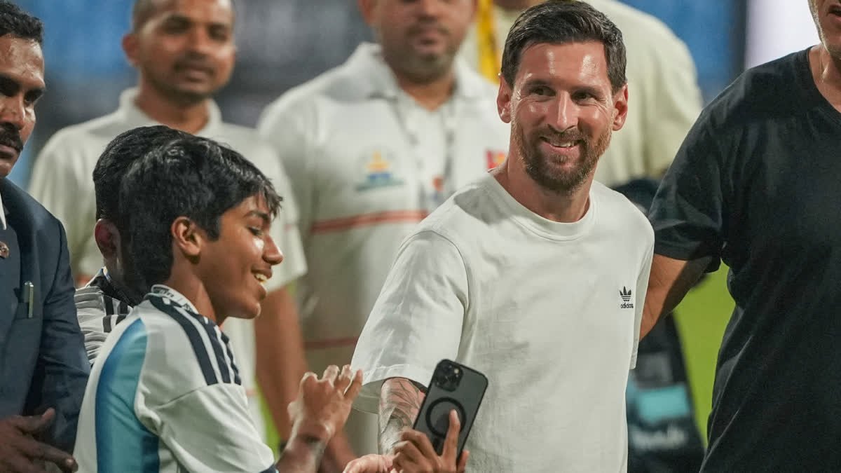 Lionel Messi GOAT India Tour: Event at Purana Qila, Delhi