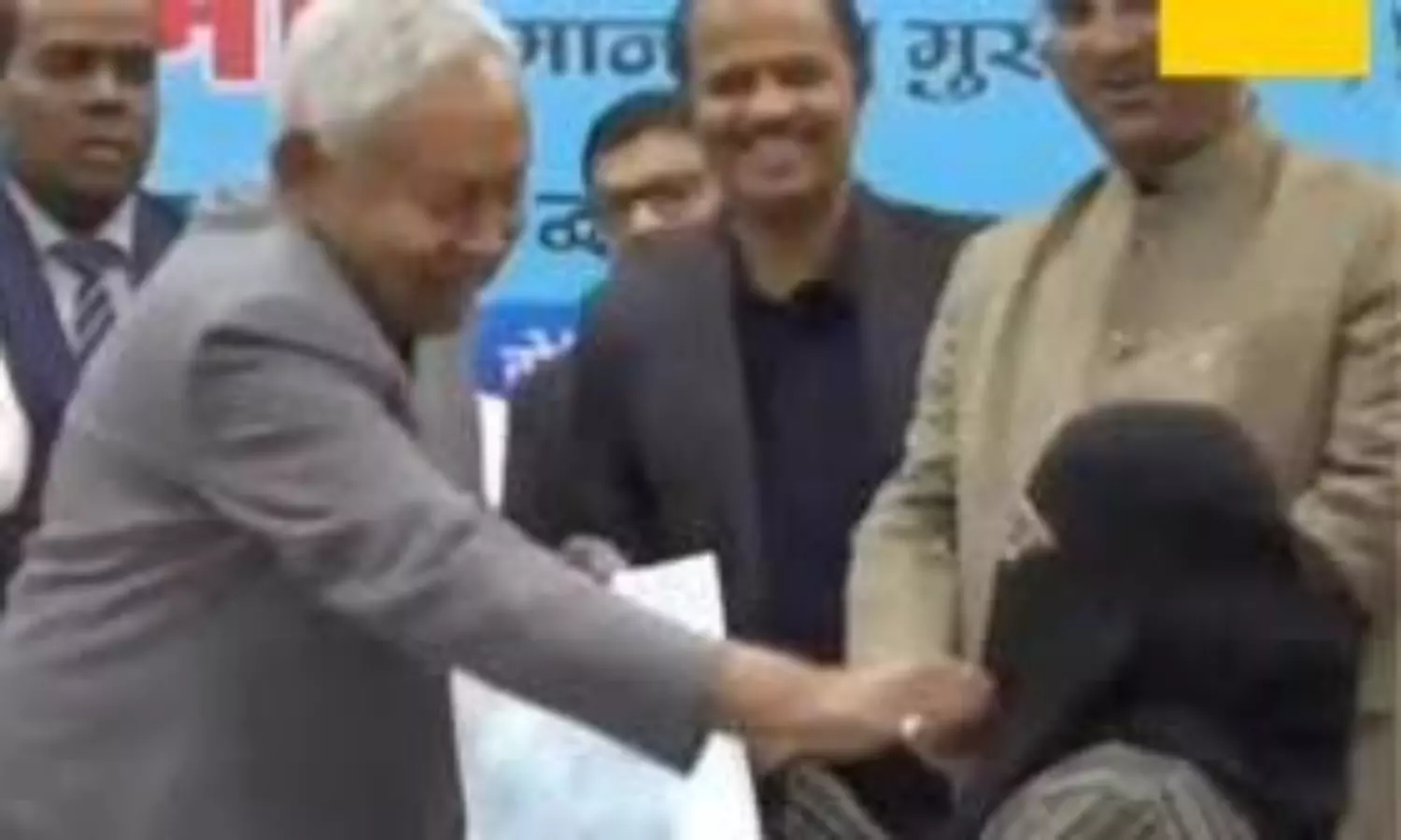Political Backlash Grows After Nitish Kumar Pulls Down Woman’s Hijab at Patna Event