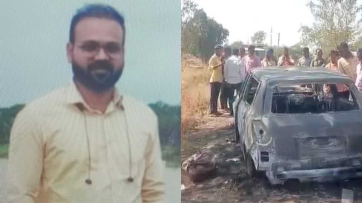 Maharashtra Man Found Burnt to Death Inside Car in Latur District